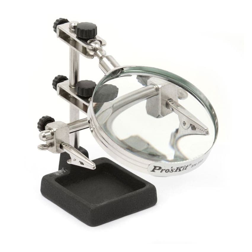 ذره بین گیره دار رومیزی پروسکیت مدل Proskit SN-392