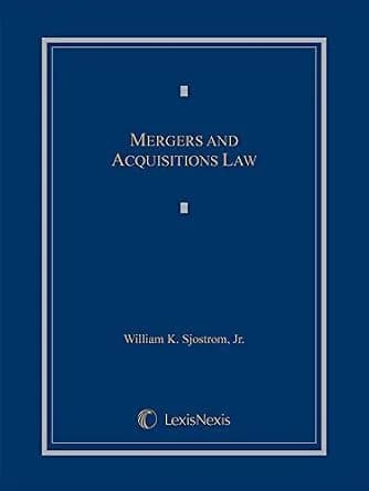 و دانلود نسخه کامل کتاب زبان اصلی Mergers and Acquisitions Law PDF | دانلود کتاب خارجی