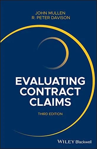 و دانلود نسخه کامل کتاب زبان اصلی Evaluating Contract Claims 3rd Edition PDF | دانلود کتاب خارجی