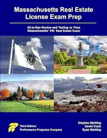 و دانلود نسخه کامل کتاب زبان اصلی Massachusetts Real Estate License Exam Prep: All-in-One Testing and Testing to Pass Massachusetts’ PSI Real Estate Exam PDF | دانلود کتاب خارجی