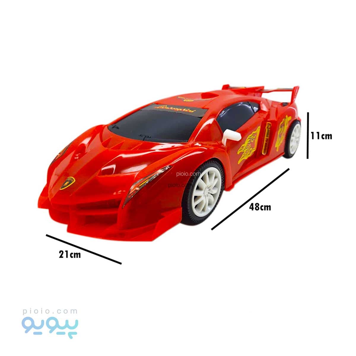 اسباب بازی ماشین لامبورگینی پلاستیکی آیتم 7558 تک و عمده