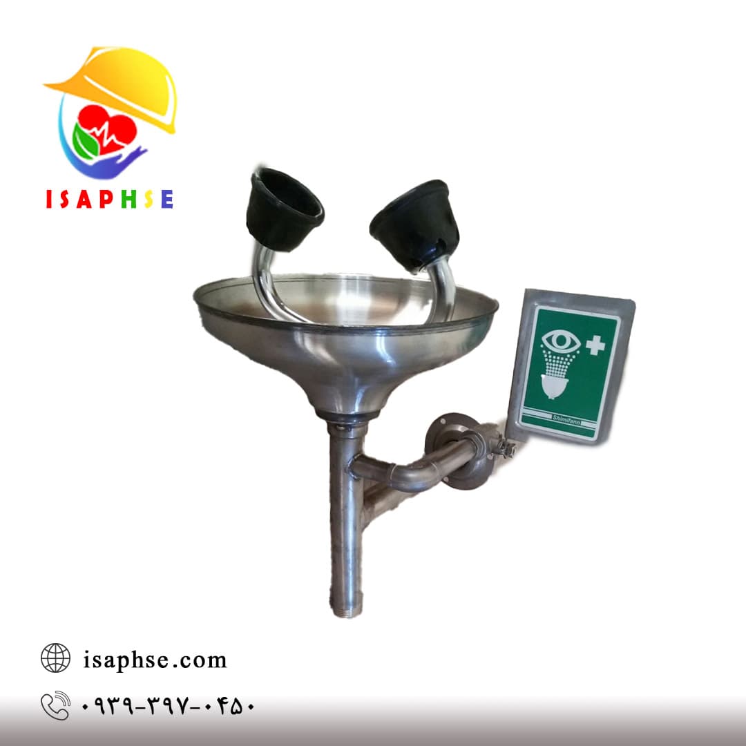 چشم شوی کاسه دار دیواری استیل