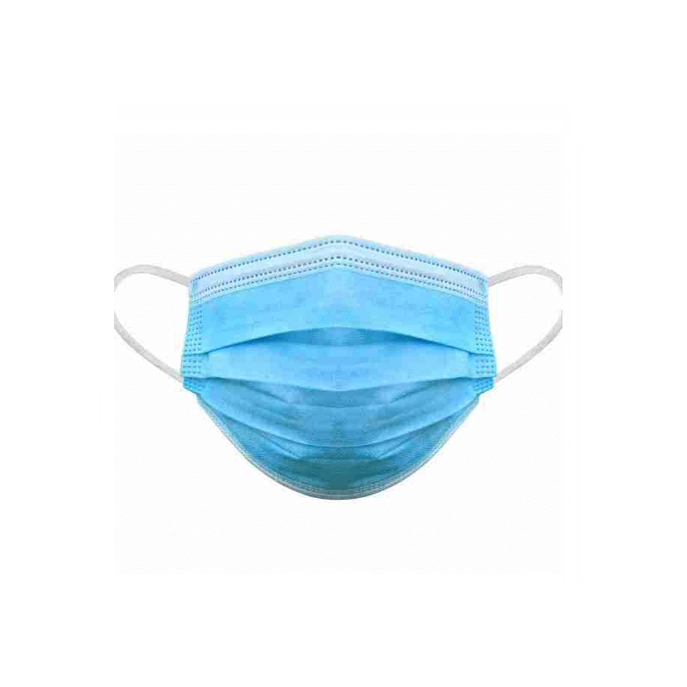 ماسک صورت سه لايه خاتون آبی 50 عدد