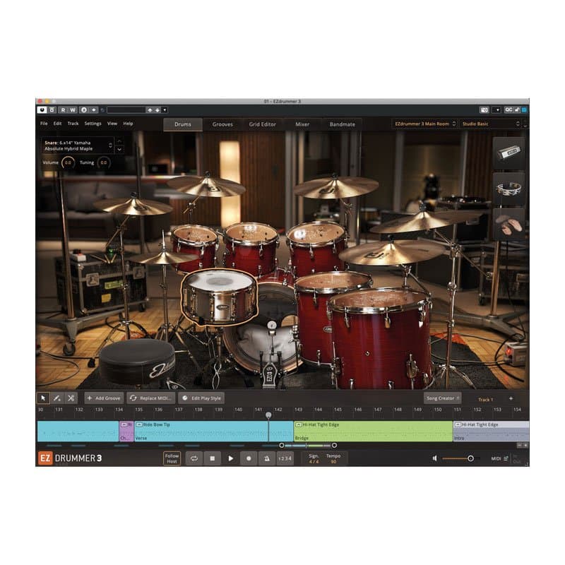 نرم افزار ویندوز Toontrack EZ Drummer Complete