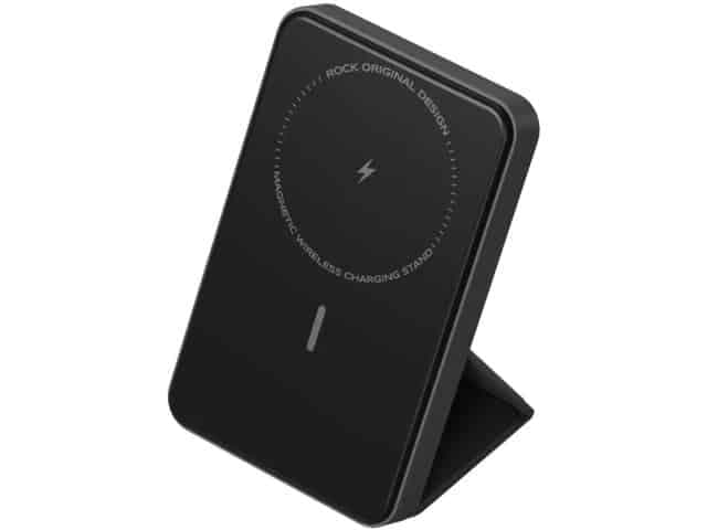پاوربانک 5000 و شارژر بی سیم 15 وات راک Rock P83 Wireless Charging Power Bank