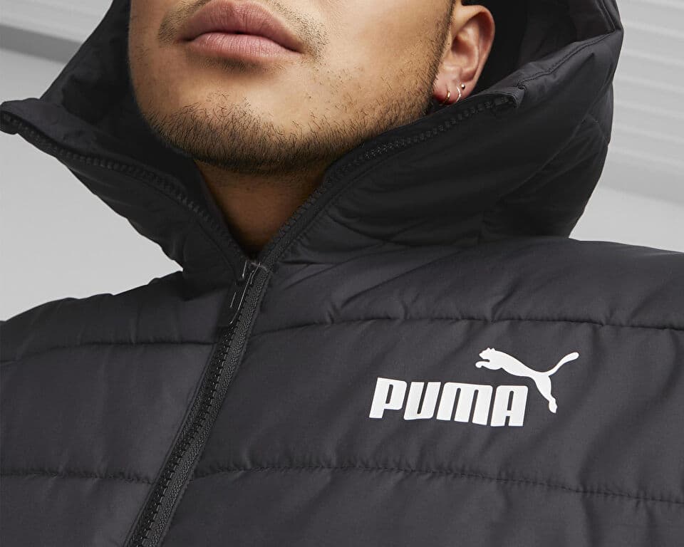 Puma Ess Hooded Padded Jacket Coats & Jackets — تصویر ۴