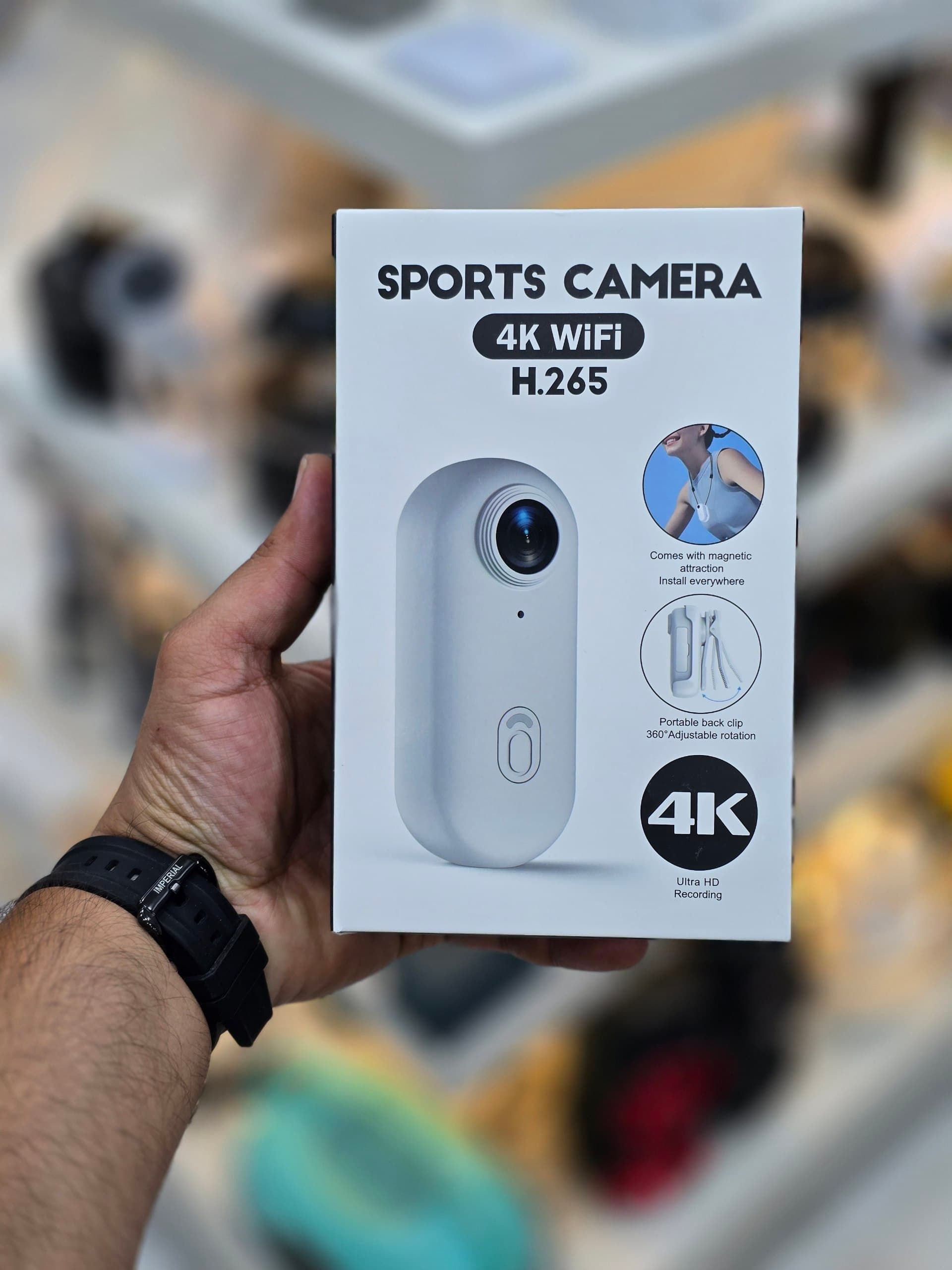 دوربین ورزشی sports camera مدل H.265 4K