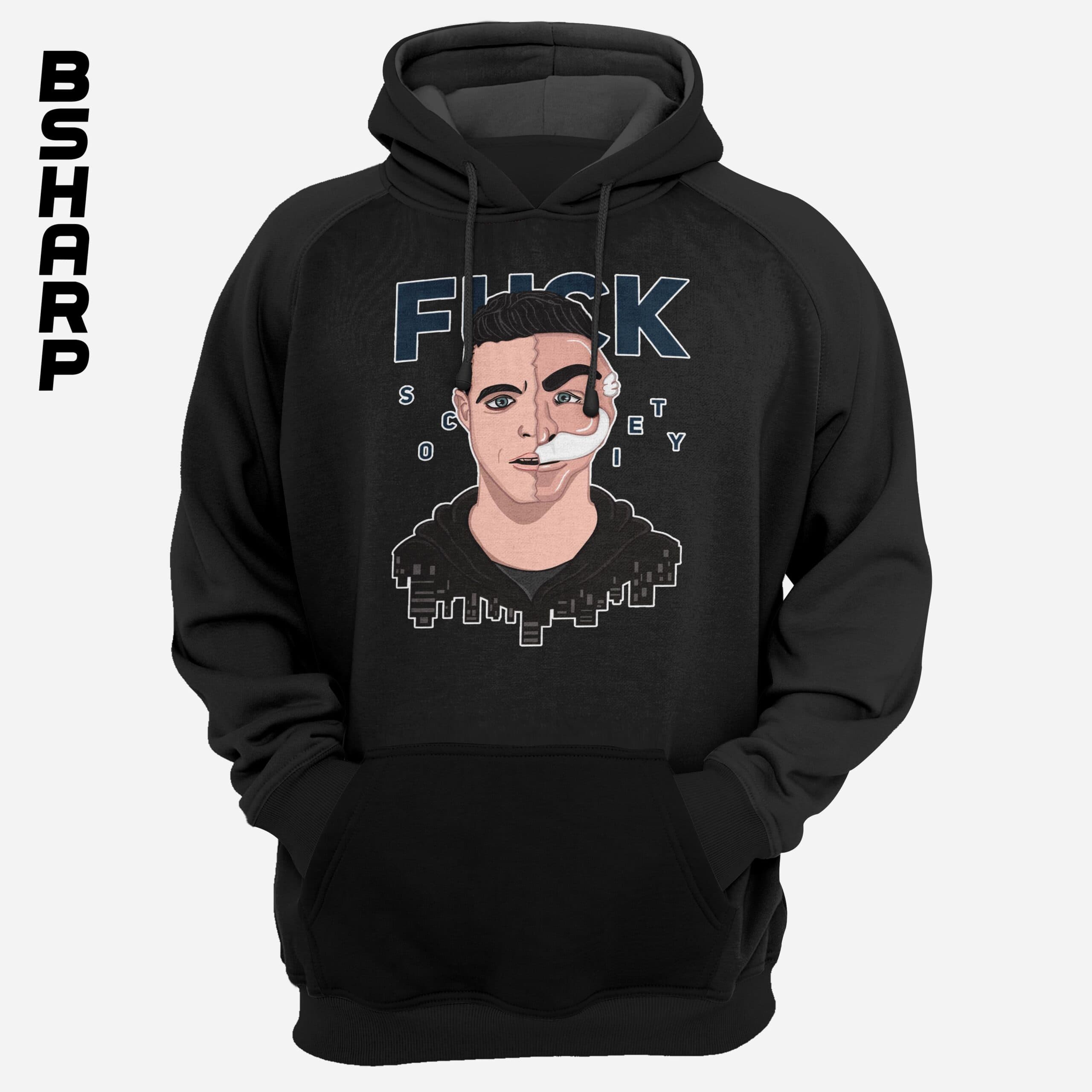 هودی MR. Robot طرح F**k