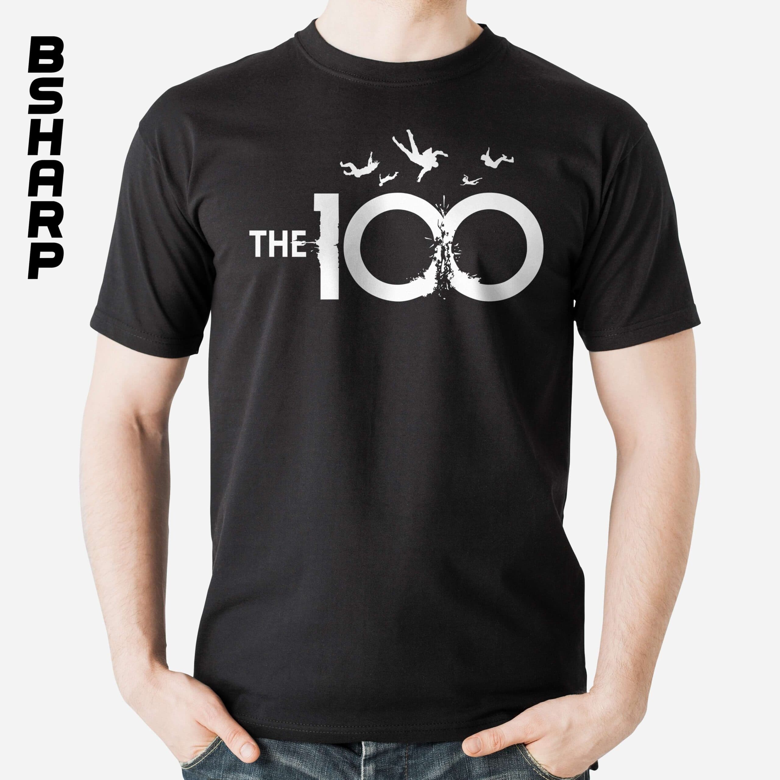 تیشرت The One Hundred طرح سقوط