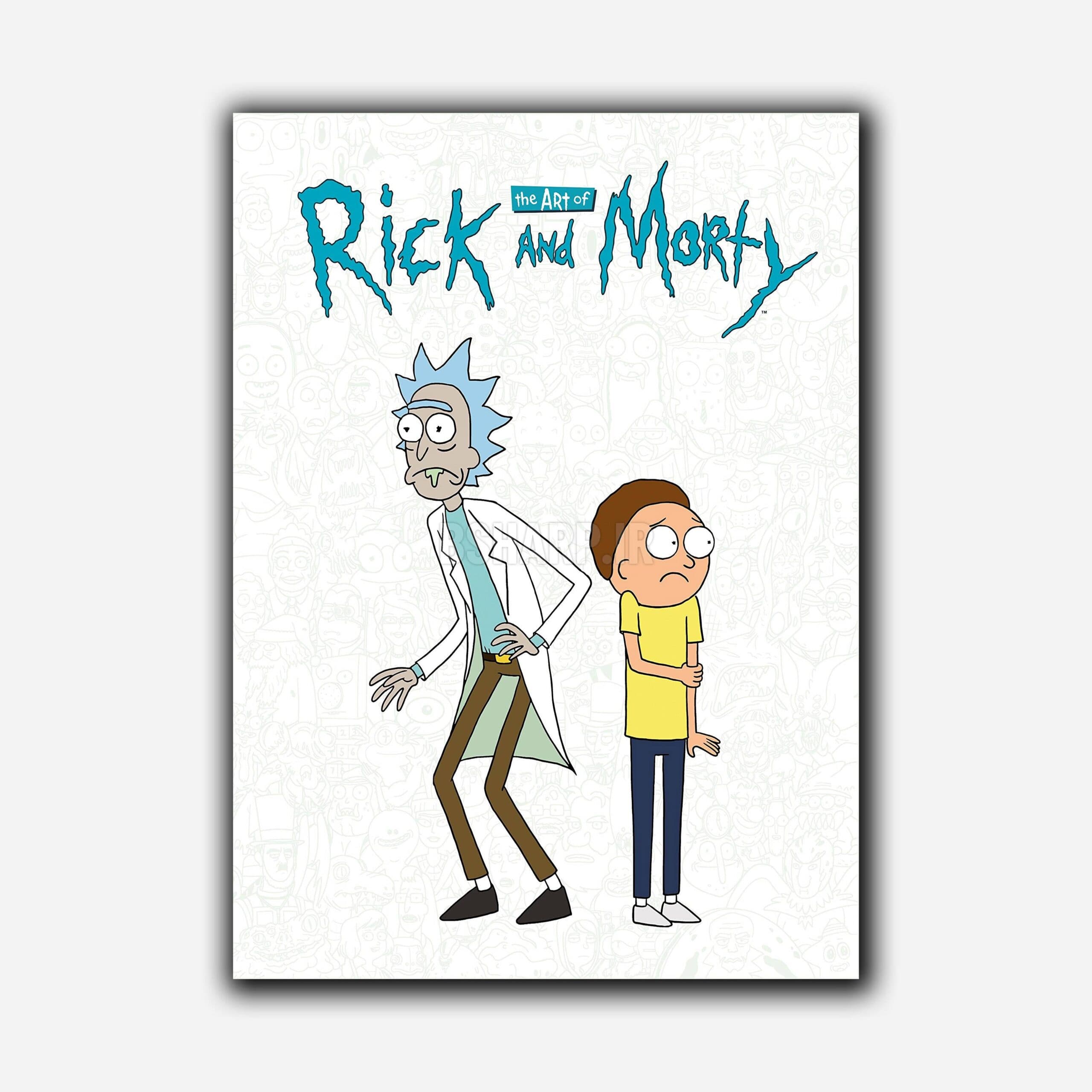 کتاب The Art of Rick and Morty