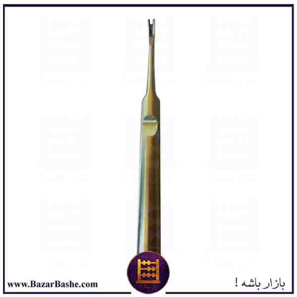 ابزار لبه‌گردکن چرم استیل ضدزنگ دو سایز