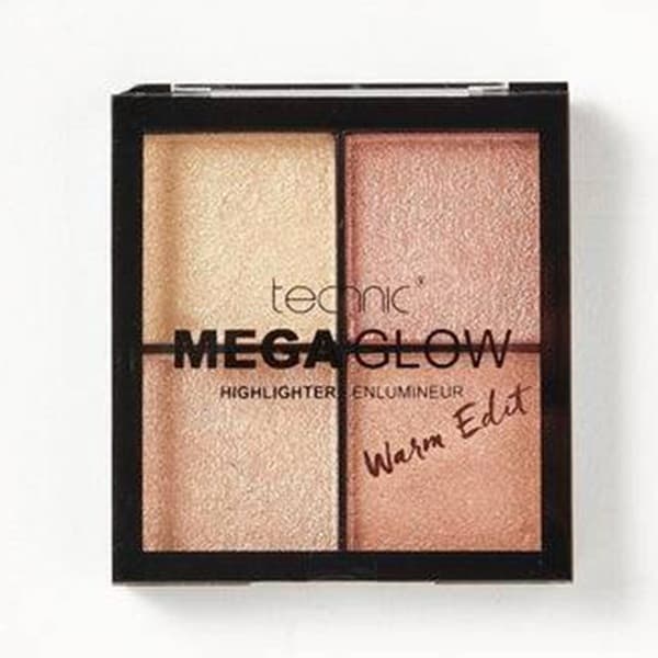پالت هایلایتر تکنیک مدل Mega Glow Warm Edit