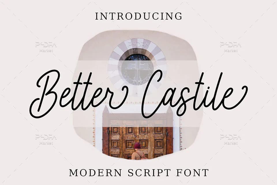 فونت دستنویس انگلیسی Better Castile