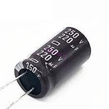 خازن الکترولیتی 220UF 250V برند NICHICON