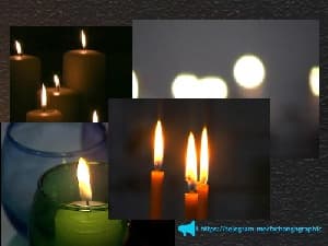ابزار مونتاژ فیلم شهادت -شمع طبیعی