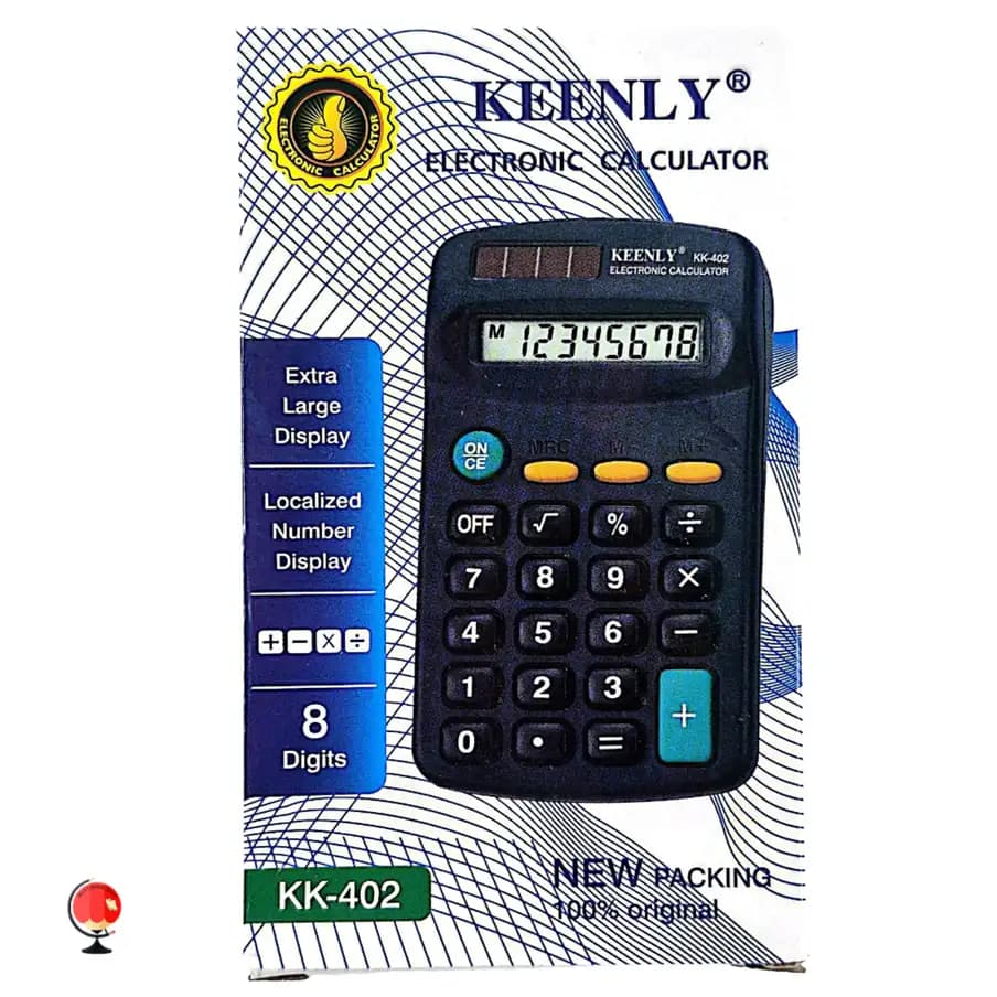 ماشین حساب جیبی کینلی مدل KK-402