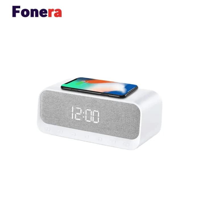 اسپیکر بلوتوثی و شارژر وایرلس DINLINE مدل DW-300