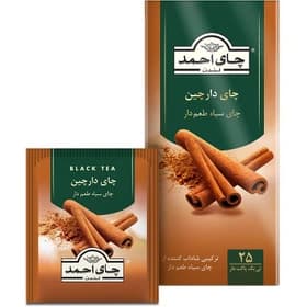 چای کيسه ای دارچين 25 عددی لفافدار احمد