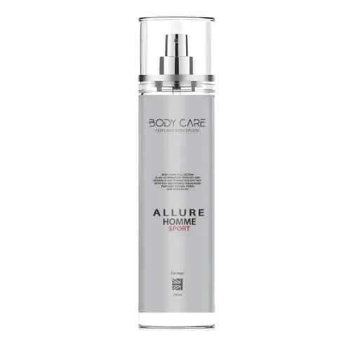 بادی اسپلش مردانه شنل الورهوم اسپرت بادی کر | Body Care Chanel Allure Homme Sport Men Body Splash