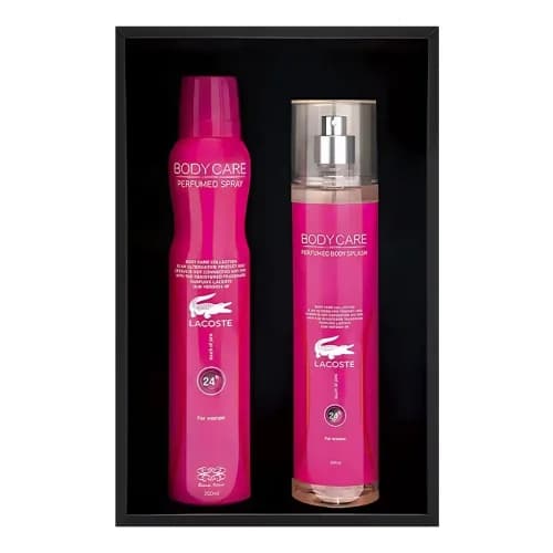 ست هدیه زنانه لاگوست بادی کر | Body Care Lacoste Women Gift Set