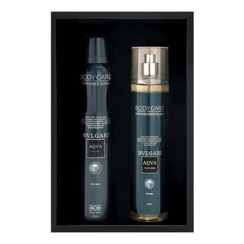 ست هدیه مردانه بولگاری آکوا پور هوم بادی کر | Body Care Bvlgari Aqva Pour Homme Men Gift Set
