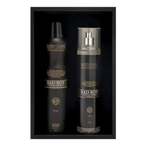 ست هدیه مردانه کارولینا هررا بدبوی بادی کر | Body Care Carolina Herrera Bad Boy Men Gift Set