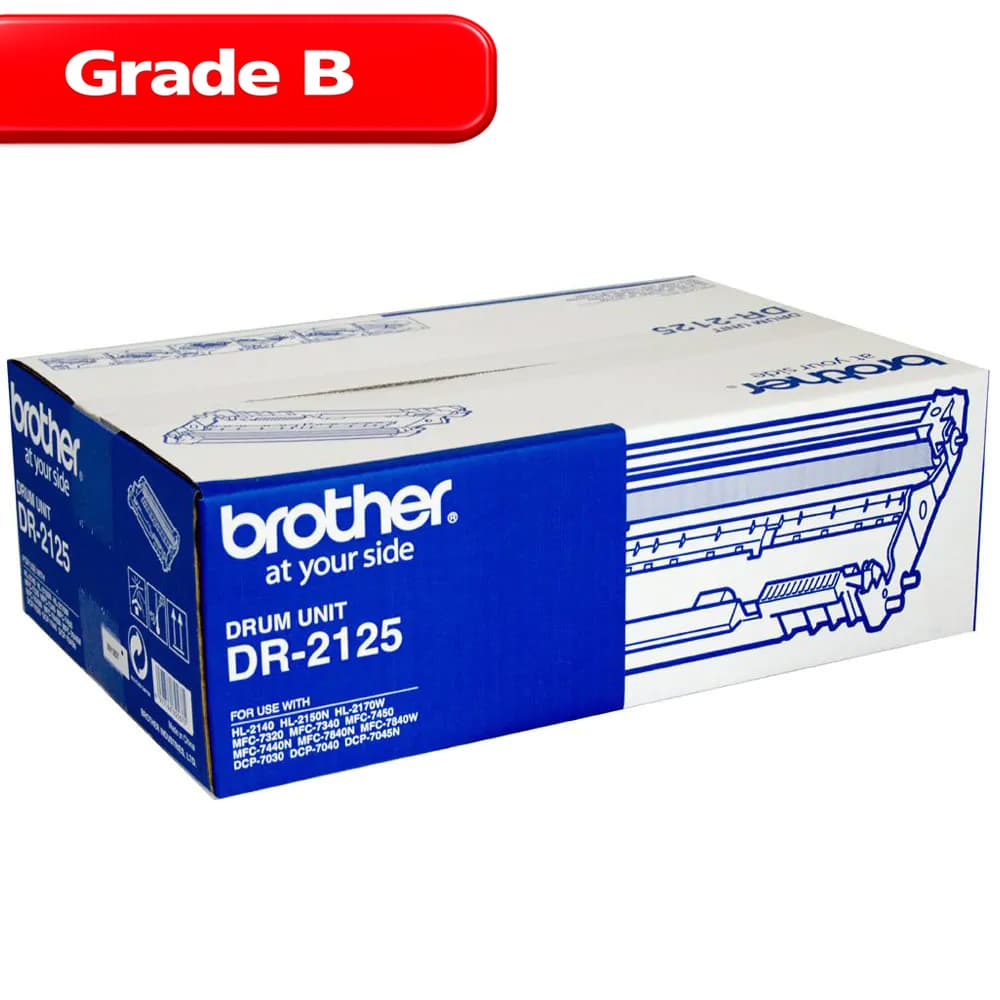 کارتریج درام مشکی برادر Brother DR-2125 (Grade B)