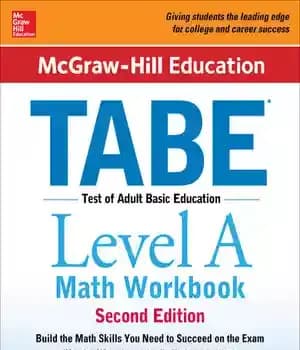 دانلود کتاب McGraw-Hill Education TABE Level A Math Workbook