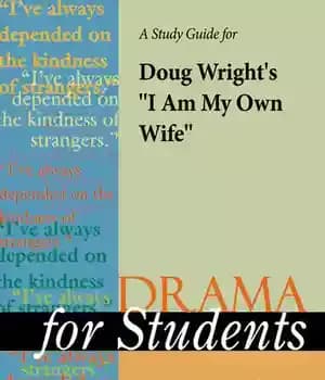 دانلود کتاب A Study Guide for Doug Wright’s ‘I Am My Own Wife