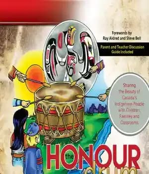 دانلود کتاب The Honour Drum: Sharing Beauty of Canada’s Indigenous People with Children, Families and Classrooms