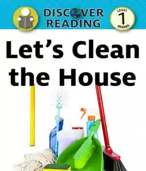 دانلود کتاب Let’s Clean the House: Level 1 Reader