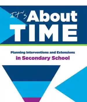 دانلود کتاب It’s about Time [Secondary]: Planning Interventions and Extensions in Secondary School