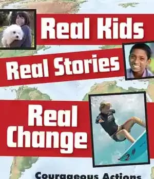 دانلود کتاب Real Kids, Stories, Change: Courageous Actions Around the World
