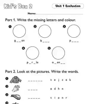 دانلود کتاب Kid’s Box Level 2 Tests