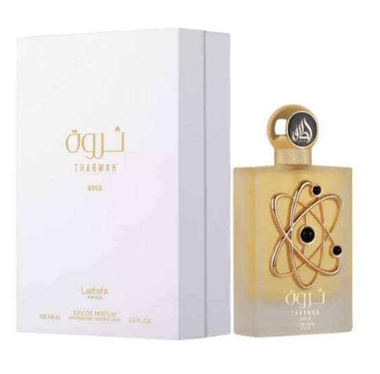عطر ادکلن ثروت گلد ( ثروة ) لطافه 100 میل | LATTAFA THARWAH GOLD