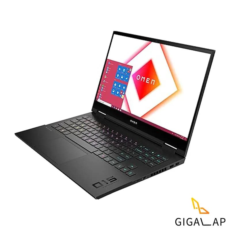 لپ تاپ استوک HP OMEN 15| I7-10750H|16GB|512GB SSD |8GB RTX 2070 |15.6″ FHD 144HZ — تصویر ۳