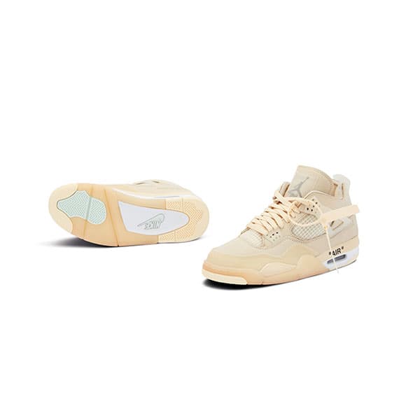 کتونی نایک ایرجردن 4 Nike Air Jordan 4 Off White — تصویر ۴