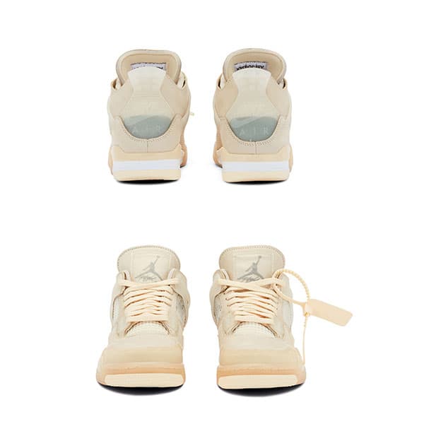 کتونی نایک ایرجردن 4 Nike Air Jordan 4 Off White — تصویر ۵