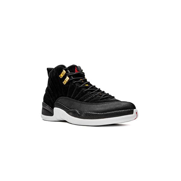 نایک ایرجردن 12 مشکی سفید Air Jordan 12 Retro Reverse Taxi — تصویر ۳