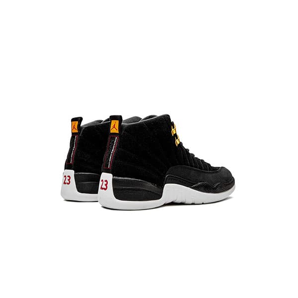 نایک ایرجردن 12 مشکی سفید Air Jordan 12 Retro Reverse Taxi — تصویر ۴