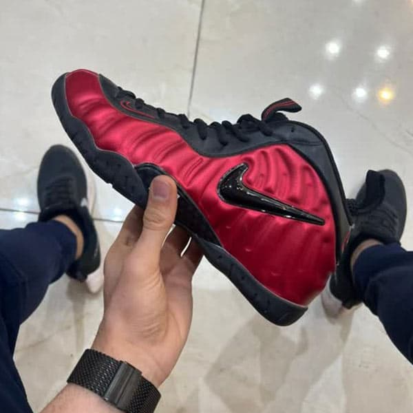 کفش بسکتبالی نایک فومپوزیت پرو قرمز Air Foamposite Pro University Red — تصویر ۵