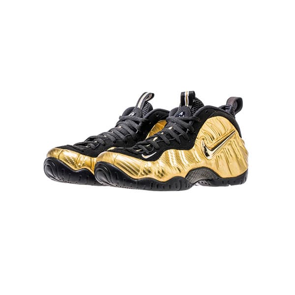 کتونی نایک فومپوزیت پرو طلایی Air Foamposite Pro Metallic Gold — تصویر ۴