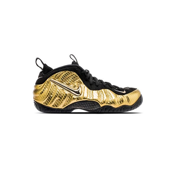 کتونی نایک فومپوزیت پرو طلایی Air Foamposite Pro Metallic Gold