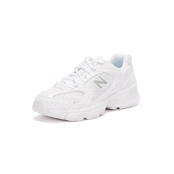 کتونی نیوبالانس 530 تمام سفید New Balance 530 — تصویر ۳