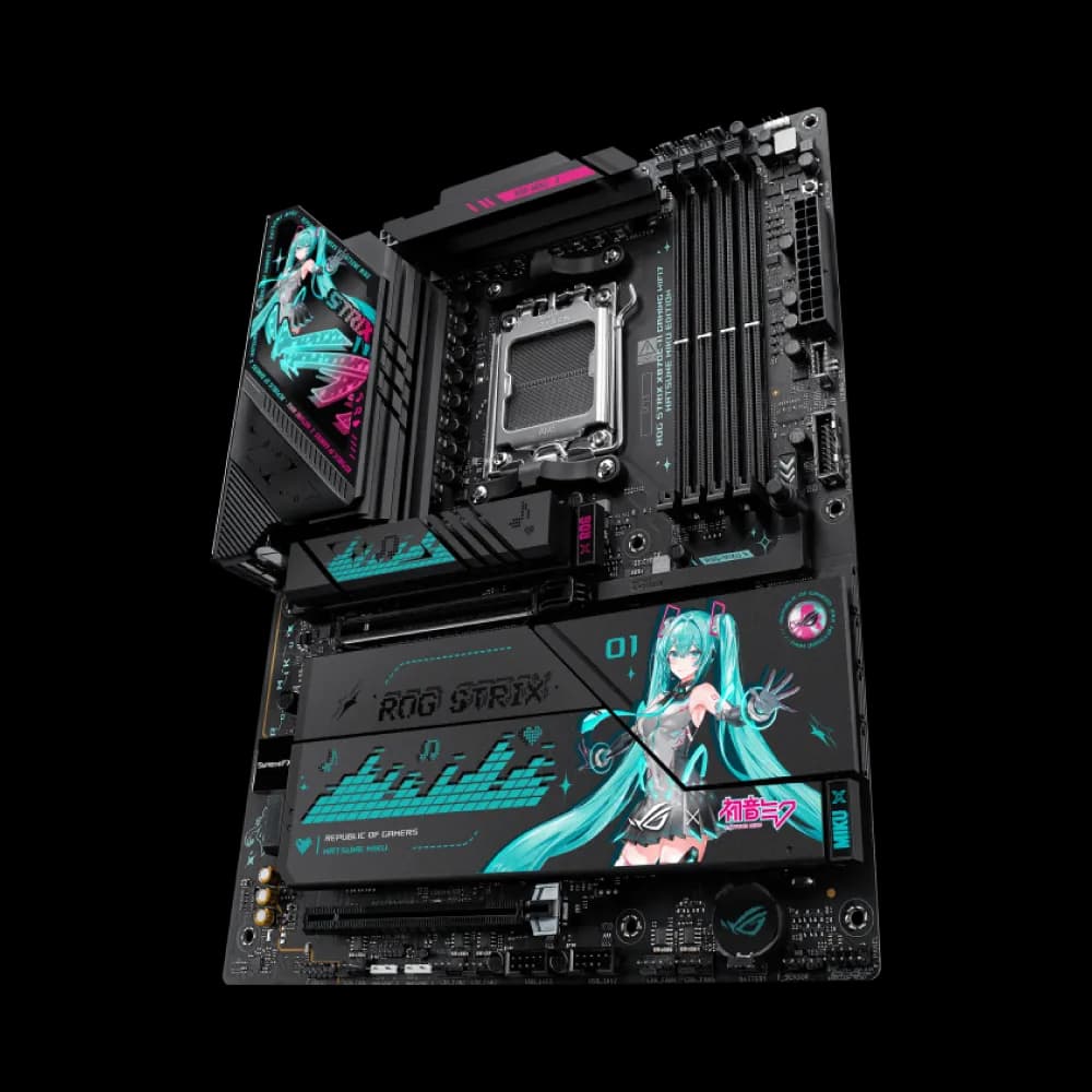 مادربرد ASUS ROG STRIX X870E-H GAMING WIFI7 Miku DDR5 — تصویر ۵