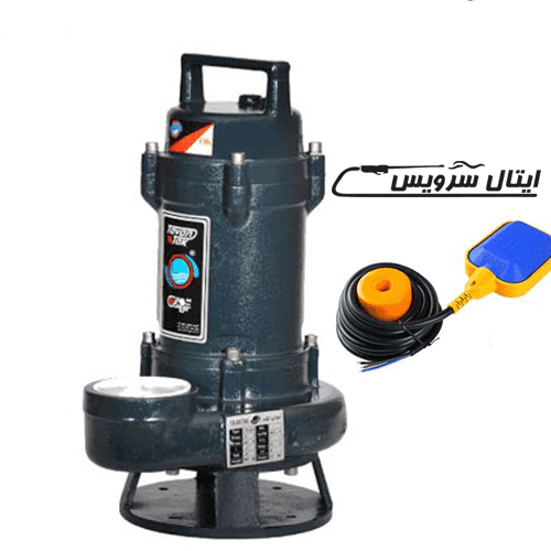 15 متری 2 اینچ تکفاز فلوتردار لجن کش پروانه چدنی غلظت بالا توان تک TPB 15/6 F