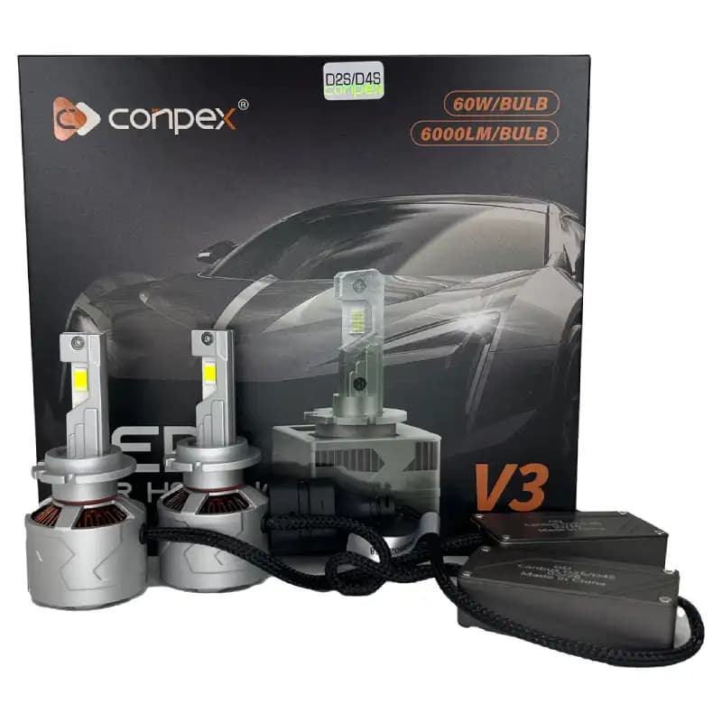 هدلایت V3 با ترانس پایه D2S ,D4S برند غریب دوست 70 وات بسته 2 عددی