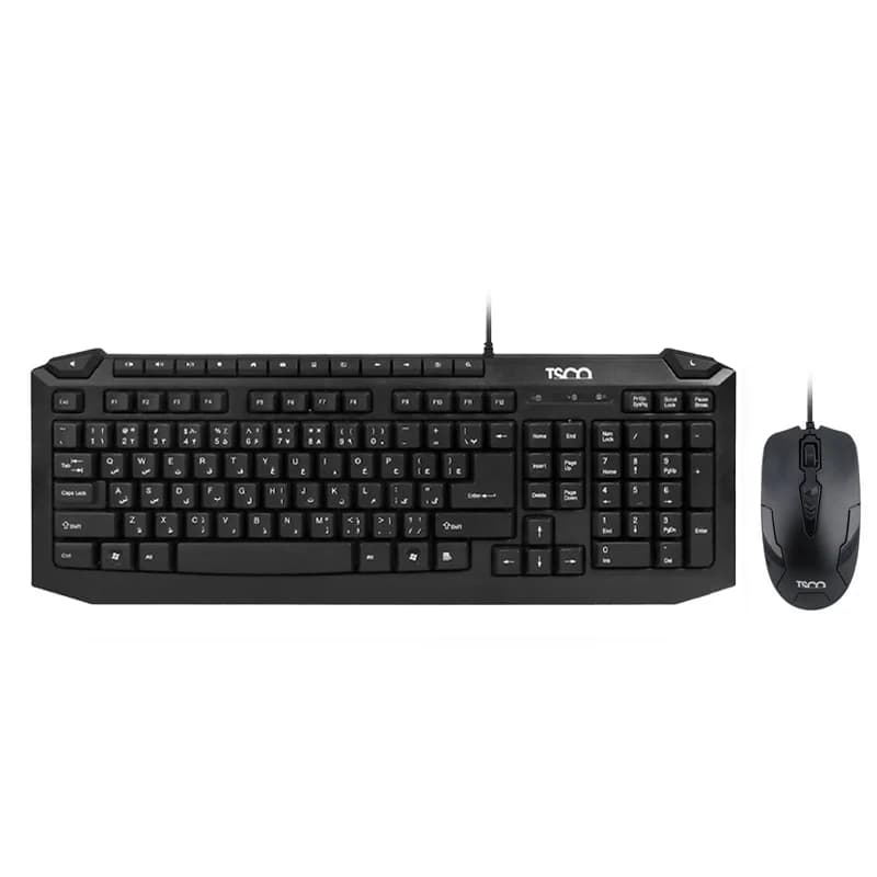 کیبورد و ماوس باسیم TSCO مدل TKM 8054N – مشکی
