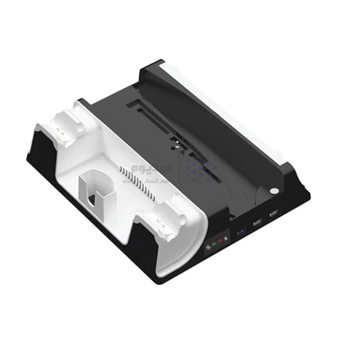استند کنسول و شارژر دسته بازی TSCO PS5 مدل TGS 20 – مشکی (گارانتی 18 ماهه تسکو) — تصویر ۲