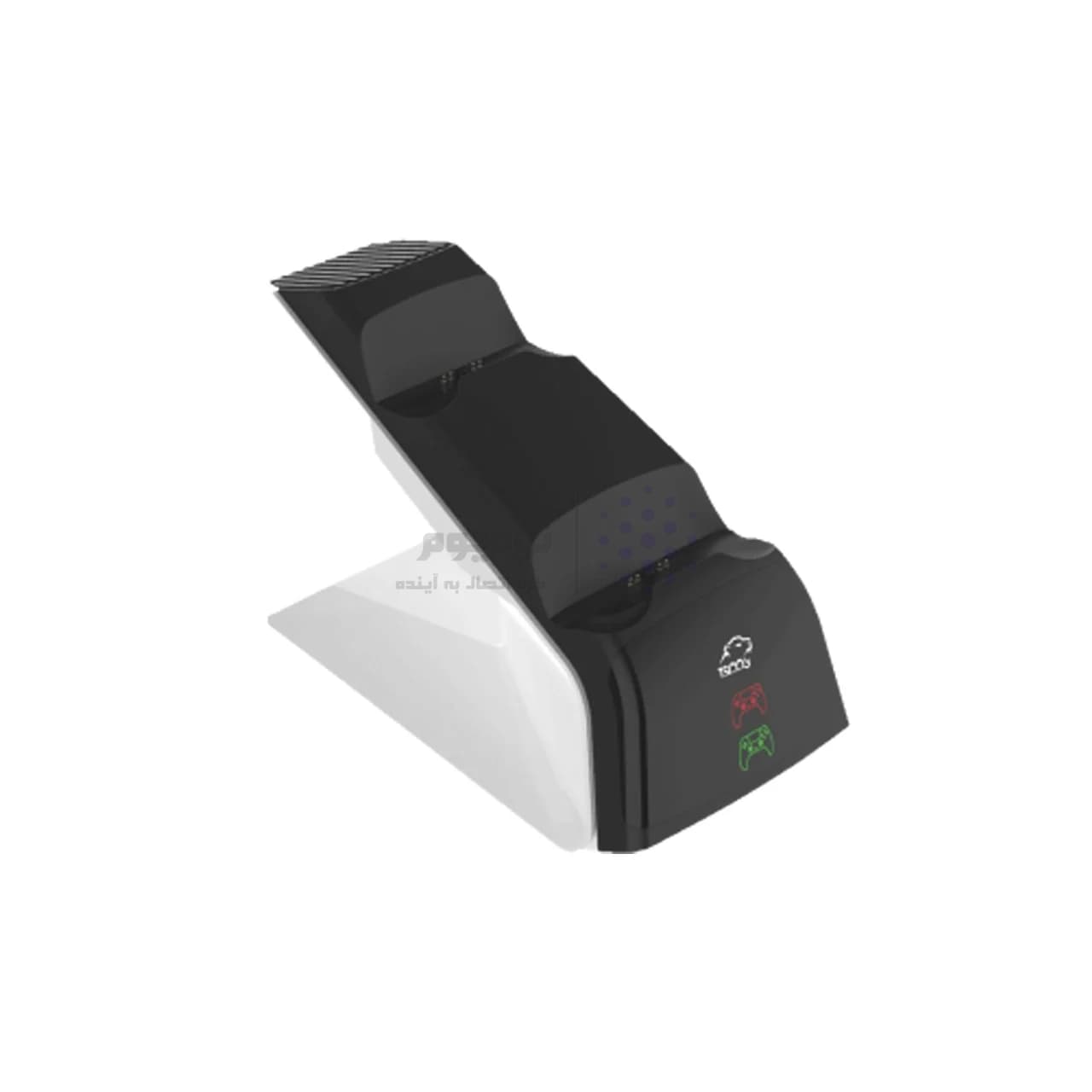 استند و شارژر دسته بازی TSCO PS5 مدل TGC16 – مشکی سفید (گارانتی 18 ماهه تسکو) — تصویر ۲